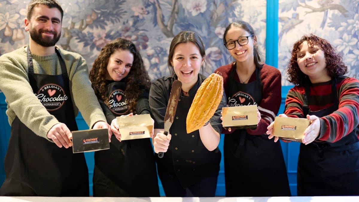 Belgian Chocolate Workshop in Brussels